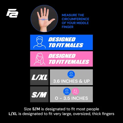 Miniatura 5 de Guantes de entrenamiento Fit Active Sports para el gimnasio - Agarres duraderos para el gimnasio y almohadillas de agarre - Acolchado de goma
