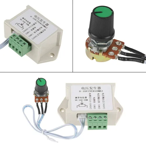 Miniatura 6 de Módulo generador de voltaje ajustable de 0-10V DC 10mA para control de señal analógica - Unidad de fuente de alimentación de automatización