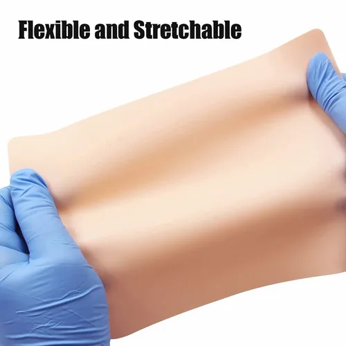 Miniatura 4 de Hojas para práctica de tatuaje Yuelong, doble lado, 10 hojas de 8 x 6 pulgadas, pieles para práctica de tatuaje para juegos de suministros