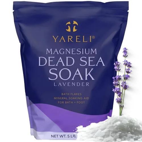 Miniatura 11 de Yareli Copos de Magnesio, 5 libras Eucalipto, Baño y Remojo de Pies del Mar Muerto, Alternativa a la Sal de Epsom con Más de 250,000mg de Cloruro