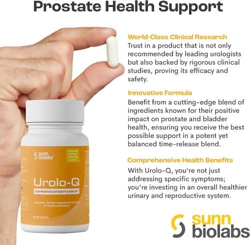 Miniatura 3 de Urolo-Q Soporte de próstata extra fuerte para prostatitis crónica, CPPS suplementos eficaces para la salud de la próstata de máxima fuerza