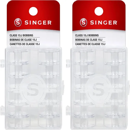 Miniatura 4 de SINGER 06543 Bobinas Clase 15J, transparentes, 12