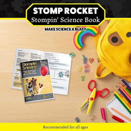 Miniatura 2 de Stomp Rocket The Original Stompin' Science Book - Uso con kits de lanzamiento de cohetes de juguete