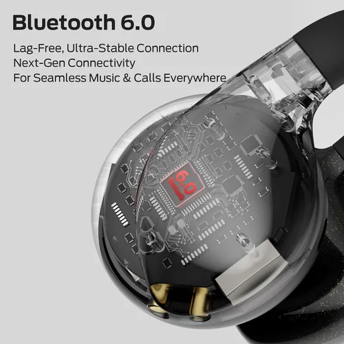 Miniatura 9 de Monster AC225 - Auriculares de oído abierto, sonido estéreo, auriculares Bluetooth 6.0 de oreja abierta, auriculares ligeros y cómodos con clip