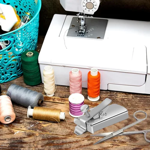 Miniatura 6 de TIGARI - Guía magnética de costura para máquina de coser, guía magnética de costura con clip, regla multifuncional, guía de orillar, guía