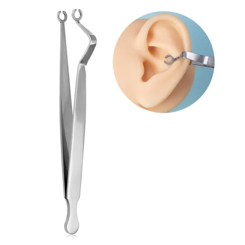 Miniatura 11 de DJCIW Alicates de gran resistencia para abrir anillos de calibre grande, herramienta versátil para perforación de joyas, cuentas cautivas, segmento