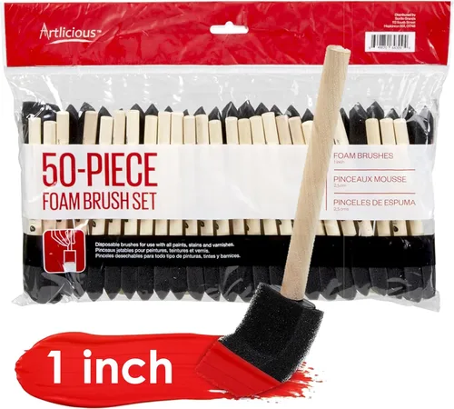 Miniatura 5 de Artlicious - Brochas de espuma para pintar