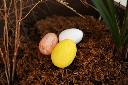 Miniatura 6 de FFchuanhe Huevos de espuma para manualidades, paquete de 12 huevos de espuma de poliestireno de 2.75 pulgadas para Pascua, Halloween, Navidad