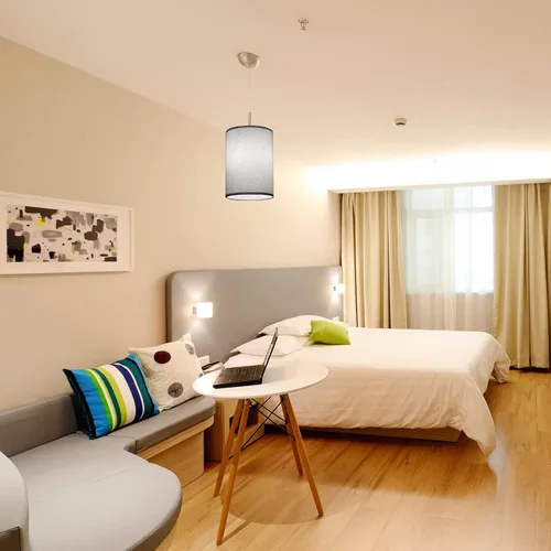 Miniatura 8 de Lurrose Lámpara de arpillera Pantalla Cilindro Lámpara Sombra Barril s Pequeño s Moderna Cubierta de Luz Accesorio de Moda