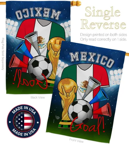 Miniatura 3 de Bandera de la Copa Mundial de Fútbol de México, juego deportivo, pelota de fútbol, actividades de entretenimiento, decoración física, pancarta