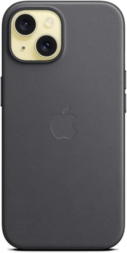 Miniatura 3 de Apple Funda FineWoven con MagSafe para iPhone 15 - Negro Transparente