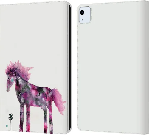 Miniatura 21 de Head Case Designs Wyanne - Funda de piel con licencia oficial de Wyanne Blue Watercolour Bear Animals 2, compatible con Apple iPad 10.2