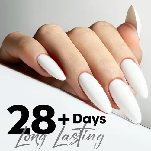 Miniatura 2 de modelones Esmalte de uñas de gel blanco esmalte de uñas de gel rojo