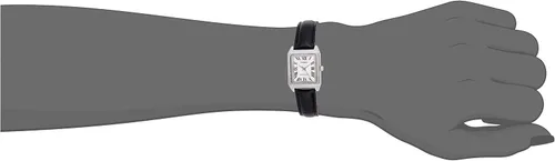 Miniatura 4 de Casio LTP-V007L-7B1 - Reloj de vestir rectangular de cuero para mujer esfera romana plateada plateado Movimiento de cuarzo