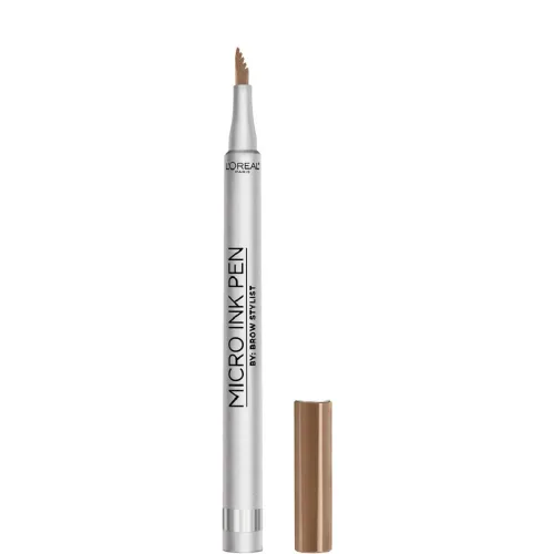 Miniatura 11 de L'Oreal Paris Micro Ink Pen de Brow Stylist, tinte de cejas de larga duración, efecto similar al cabello, hasta 48 horas de uso, punta de peine