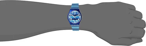 Miniatura 6 de Swatch GN237 Reloj de plástico azul unisex