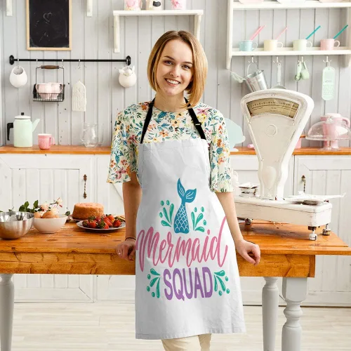 Miniatura 3 de HGOD DESIGNS Delantal de cocina de frutas para mujeres y hombres para cocinar, jardinería, baberos ajustables para el hogar, tamaño adulto