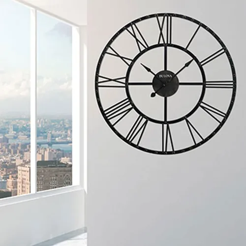 Miniatura 5 de Bulova C4820 Carmen - Reloj de pared, color negro