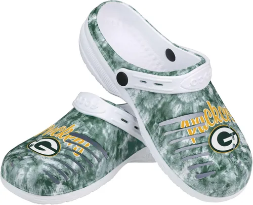 Miniatura 34 de FOCO NFL Womens NFL Team Logo Cloudie Garden Water Sandals Shoes Slipper Clogs with Strap