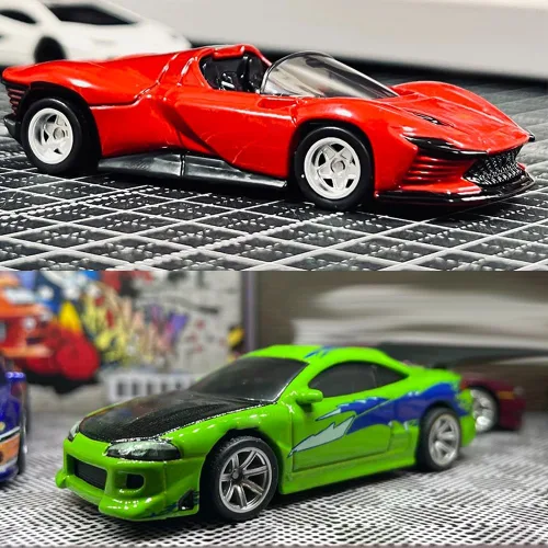 Miniatura 5 de WAVEIST Ruedas Hot 1/64 para modelos de automóviles 1:64 (galvanizado dorado, 10 juegos/1 caja), deportivo, JDM, musculoso, estilo todoterreno