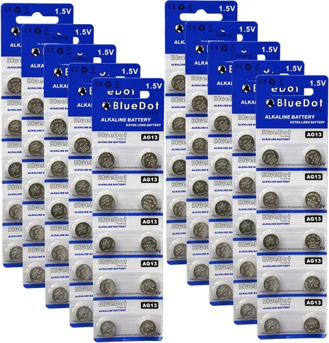 Miniatura 9 de BlueDot Trading AG13 batería de botón LR44, BDT-AG13-10, 1, 1