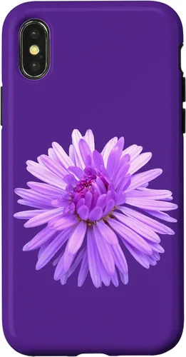 Miniatura 4 de iPhone 15 Purple flower, purple flower, floral tendril floral pattern Case