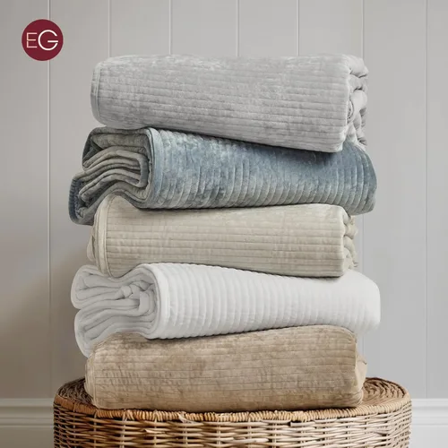 Miniatura 7 de EVERGRACE Juego de edredón de terciopelo tamaño Queen, lujoso juego de ropa de cama acolchado suave, edredón de terciopelo ligero para todas