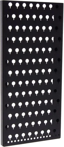 Miniatura 2 de Angelynn's Soporte organizador de aretes montado en la pared para mujeres pequeñas y medianas, aretes colgantes, estante colgante de almacenamiento