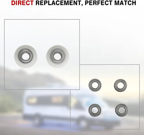 Miniatura 4 de Kit de reparación de deslizamiento para RV ZONFANT 366121, kit de reparación de triple rack compatible con deslizamiento en pared para RV