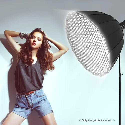 Miniatura 2 de Andoer 47.2 in Softbox Honeycomb Grid 16 Robs Deep Photography Parabólico Softbox Grid