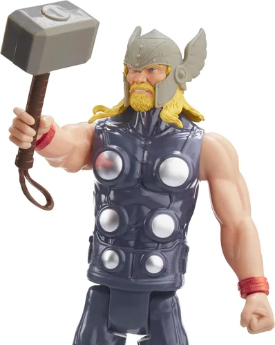 Miniatura 4 de Marvel Avengers Titan Hero Series - Figura de acción de Thor de 12 pulgadas para juegos de rol de superhéroes, juguetes Avengers Action Heroes