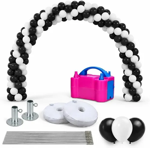 Miniatura 17 de PMU Graduation & Prom DYI Balloon Garland Arch Kit – Reusable Expandable Arch Frame with 2 Bases for Parties, Weddings & Events