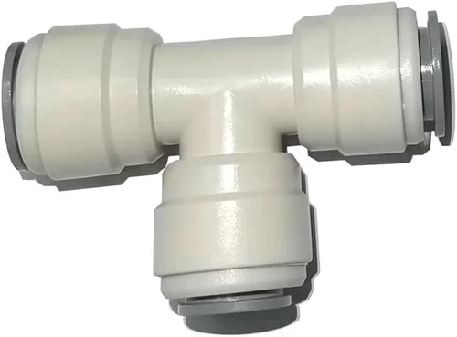 Miniatura 17 de Accesorios de tubo de copolímero de acetal de 1/2" OD, conector de mamparo, empuje para conectar para piezas del sistema de filtro de agua RO