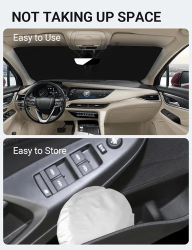 Miniatura 454 de Proadsy Parasol plegable para parabrisas delantero 2026, ajuste personalizado, accesorios para CRV SUV LX EX EX-L EX-L Navi Touring 2017-2022