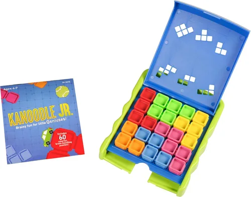 Miniatura 3 de Educational Insights Kanoodle Jr. - Rompecabezas cerebrales 3D, juego de cerebro para un jugador, divertidos juegos de viaje para niños, desafiantes