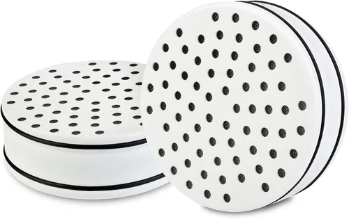Brondell FF-15X2 Filtro de agua de repuesto para cabezal de ducha filtrado VivaSpring, dura 6 meses, paquete de 2