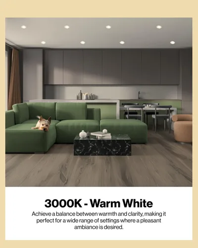 Miniatura 3 de Sunco - Paquete de 6 bombillas LED BR20, luz de inundación interior R20, regulable, CRI93 3000K blanco cálido, 50 W equivalente a 7 W, base E26