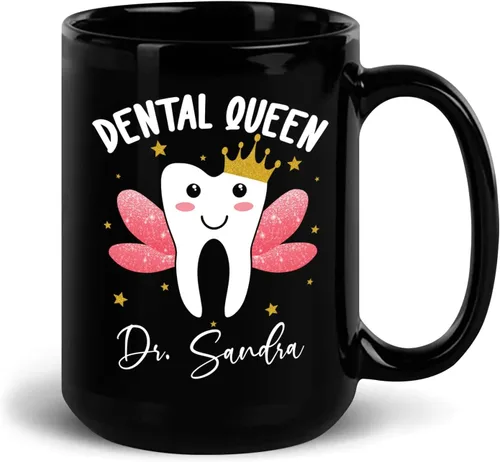 Miniatura 14 de El mejor regalo para dentista, regalo personalizado para dentista, apreciación del dentista, taza de oficina dental, taza de odontología, regalo