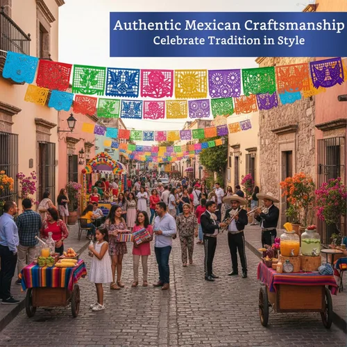 Miniatura 7 de Pancartas de fiesta mexicana (paquete de 5 con 10 banderas de plástico por bandera), papel picado mexicano para fiesta, papel picado de plástico
