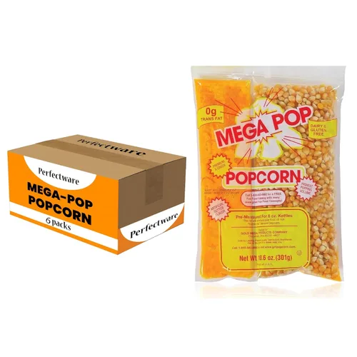Miniatura 9 de Paquetes de porciones de hervidor de palomitas de maíz de 4 oz (paquete de 8)