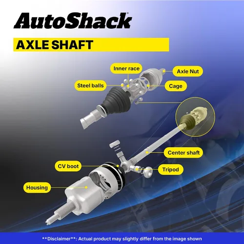 Miniatura 3 de AutoShack - Conjunto de eje delantero CV para Chevrolet, Sonic 2012-2017, FWD L4 1.8L, izquierdo y derecho, par
