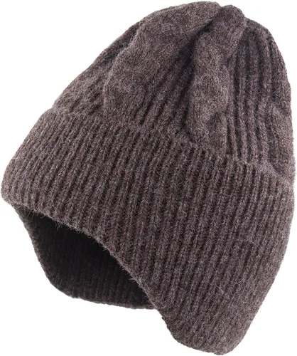 Miniatura 2 de Muryobao Gorro de invierno para mujer, cálido, suave, elástico y holgado