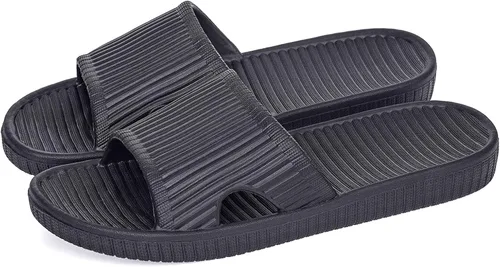 Miniatura 2 de Happy Lily Shower Shoes, Women & Mens Shower Slippers, Slides Sandals Pool Slides House Slippers Non-Slip Indoor Bathroom Shoes Beach Sandals Summer