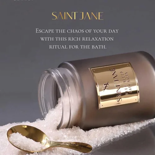 Miniatura 8 de SAINT JANE - Sales de baño para dormir profundo con magnesio + péptidos Cuidado de la piel lujoso, con infusión floral y limpia