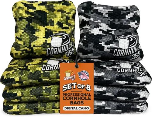 Cornhole365 - Bolsas de Cornhole temáticas para todo tipo de clima, tela de poliéster resistente, relleno de resina, tela de pato de doble costura,