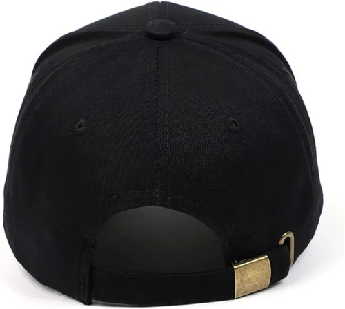 Miniatura 6 de Sombrero de pesca MMELANIN Gorra de béisbol con bordado de letras y gorra de béisbol ajustable unisex