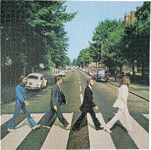 Miniatura 4 de Factory Entertainment The Beatles Abbey Road - Rompecabezas de doble cara (1000 piezas)
