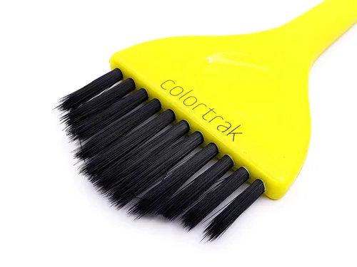 Miniatura 7 de Colortrak Juego de tabla y pinceles balayage, logra el aspecto de balayage, la tabla curva sigue la forma de la cabeza, lados texturizados y lisos