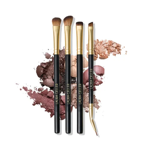 Miniatura 28 de LAURA GELLER NEW YORK - Brocha retráctil con mango de aluminio Kabuki, para todo el maquillaje facial y base para maquillaje facial líquido, crema