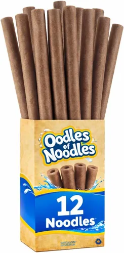 Miniatura 18 de Oodles of Noodles Fideos de espuma de arcoíris de lujo para piscina - Paquete de 12 - Aproximadamente 122 cm x 6.4 cm Tubos de espuma multiusos